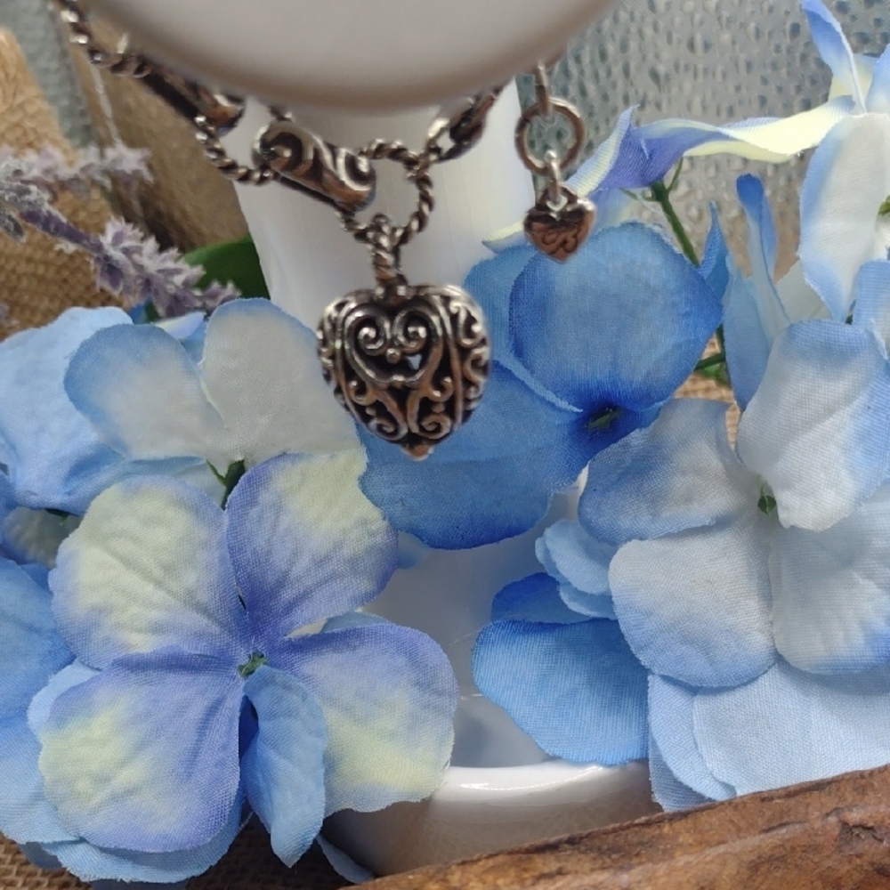 Brighton " Bibi " Heart Bracelet Jewelry NWOT $62 Retail